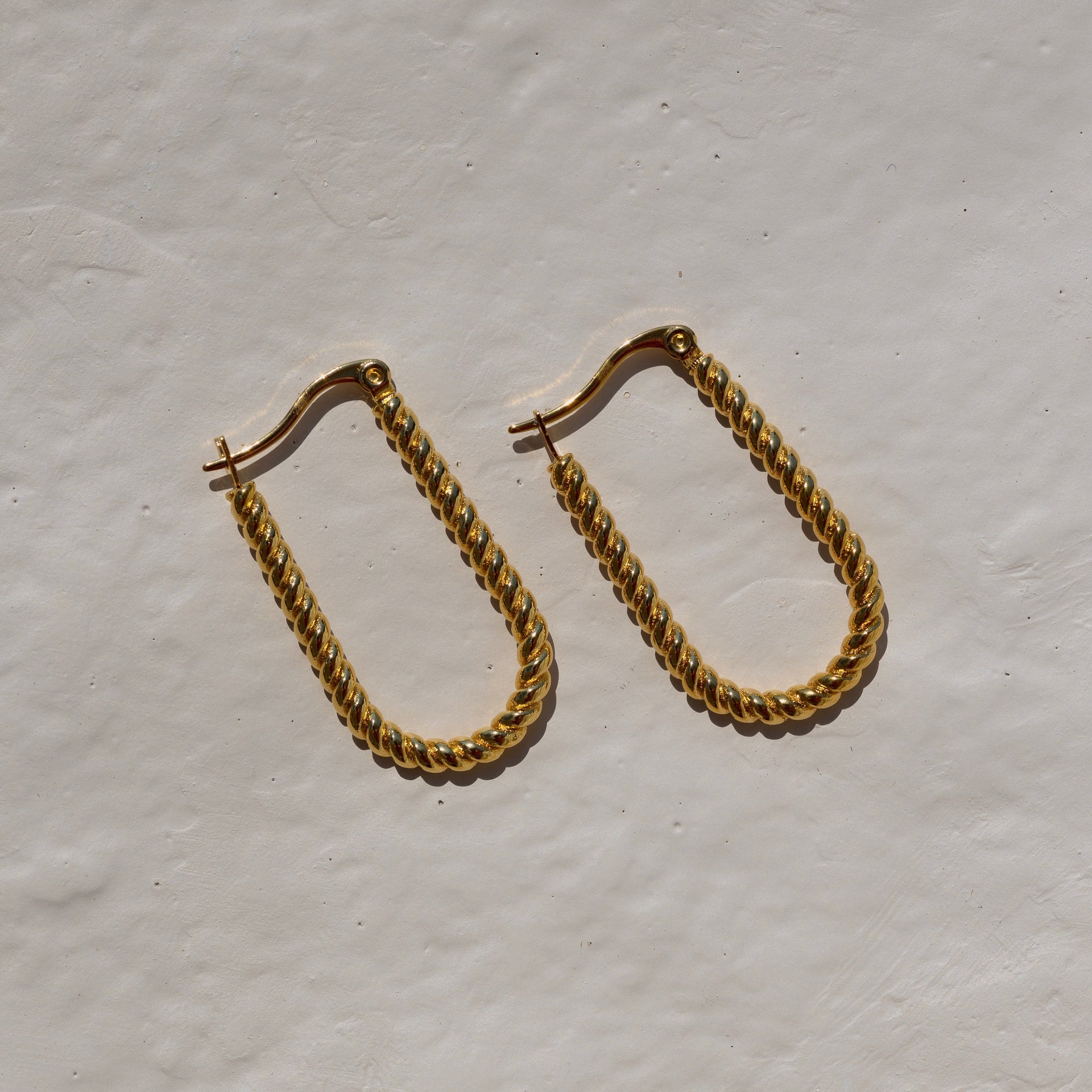Chubby hoops /gold/