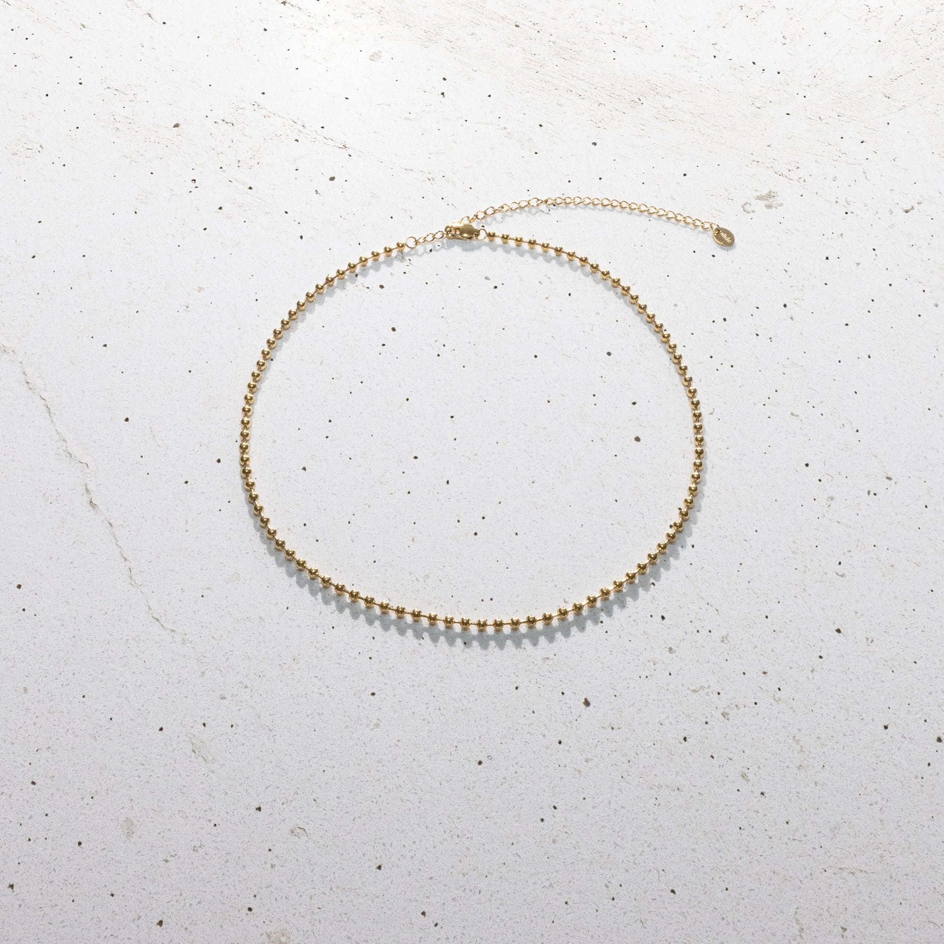 Fireflies necklace /gold/