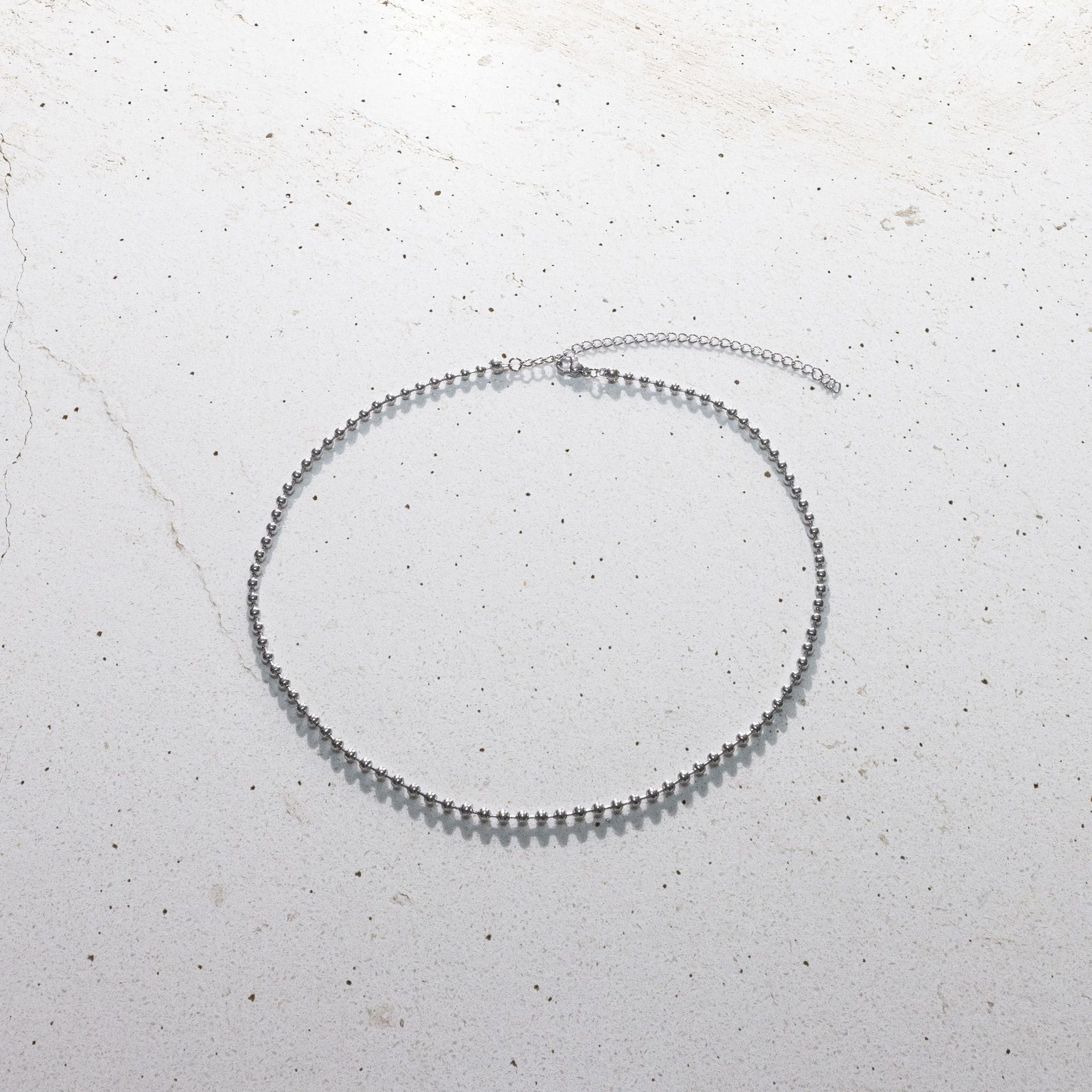 Fireflies necklace /silver/