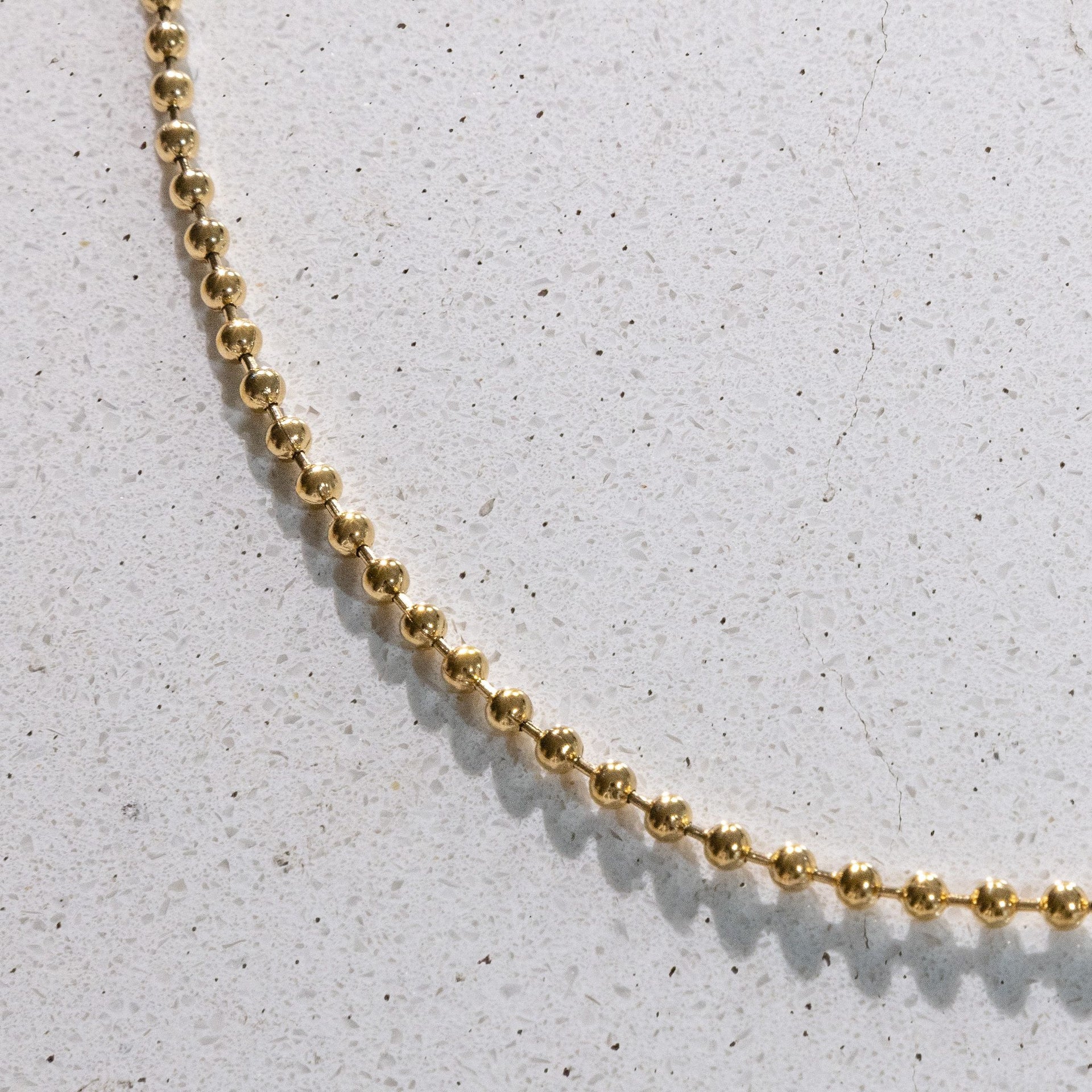 Fireflies necklace /gold/
